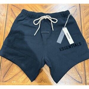 ESSENTIALS Fear Of God Sweatshorts Mens Size XS Black New With Tags